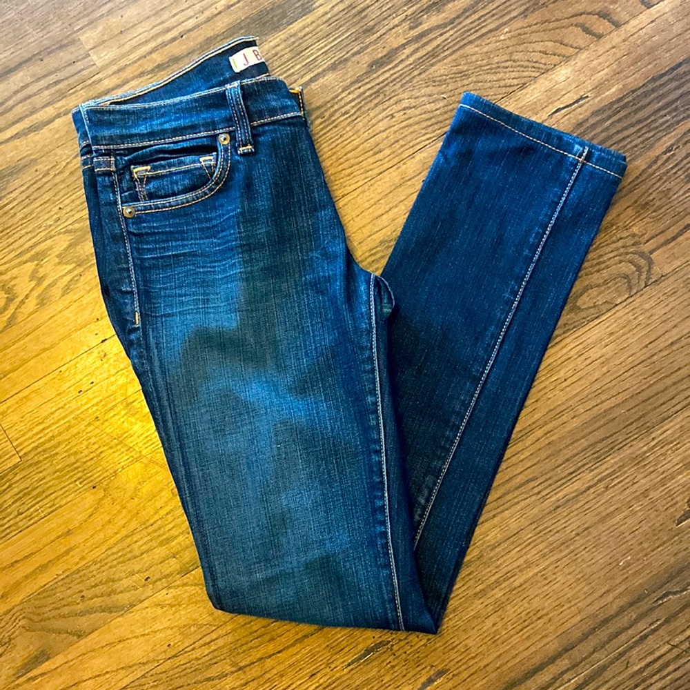 J Brand Low Rise Pencil Leg Jeans